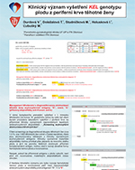 Klinick vznam vyeten KEL genotypu plodu z perifern krve thotn eny