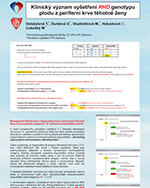 Klinick vznam vyeten RHD genotypu plodu z perifern krve thotn eny