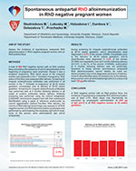 Spontaneous antepartal RhD alloimmunization in RhD negative pregnant women